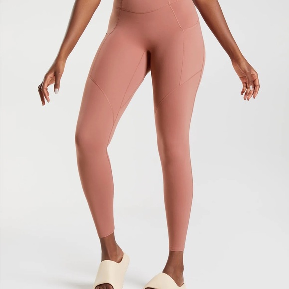 Gymshark Pants - Gymshark Whitney Everyday Pocket Leggings - Canyon Red